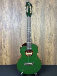 Flight A10-BRG-LH - Premium Spruce/AAA Hawaiian Koa - British Racing Green Tenor Ukulele LEFT HANDED w/Gigbag #1