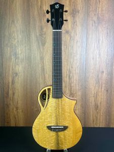 Flight Aviator Solid Mango and Okoume Slimline Electro Tenor Ukulele