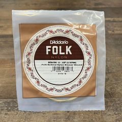 D'Addario BEB031W Folk Nylon Bronze Wound Tenor/Baritone Low G String
