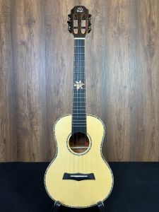 Snail BHC-5T Solid Spruce Top/Ebony Tenor Ukulele