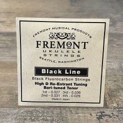 Fremont Black Line Tenor EBGd High D Ukulele strings set of 4