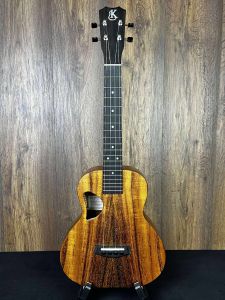Kanile'a D-1ST Natural Premium Hawaiian Koa Super Tenor Ukulele #29171