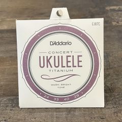 D'Addario EJ87C Titanium Concert Ukulele Strings