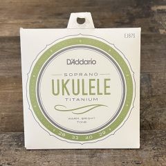 D'Addario EJ87S Titanium Soprano Ukulele Strings