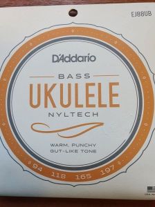 D'Addario EJ88UB Nyltech Ukulele Bass Strings