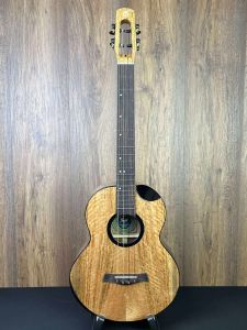 Flight Fireball All Solid Mango Electro Acoustic Baritone Ukulele w/Gigbag #7927