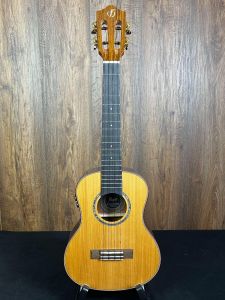 Flight Diana Soundwave Electro Acoustic Solid Cedar top and Walnut Tenor Ukulele w/Gigbag
