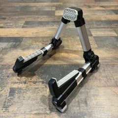 Flight FLUST01-SIL Silver Adjustable Folding Ukulele Stand