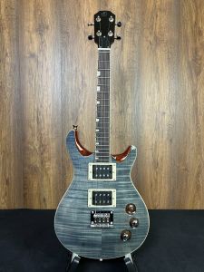 Flight Vanguard Solid Body Electric Tenor Ukulele - Trans Black