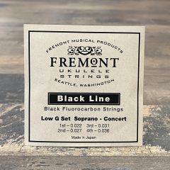 Fremont Black Line Fluorocarbon Strings Soprano/Concert Low G 