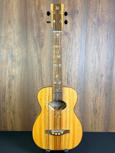 Lipson "Rosevine" All Solid Coalbrookdale Yew English Style tenor Ukulele #021 w/gigbag
