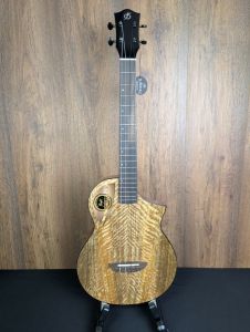 Flight Aviator CE - Solid Mango/Okoume Slimline Electro Baritone Ukulele w/Gigbag #8682