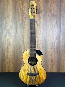 Flight Fireball All Solid Mango Electro Tenor Ukulele with Gigbag #8394