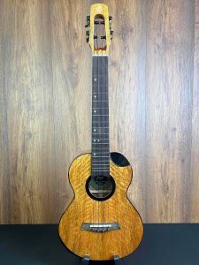Flight Fireball All Solid Mango Electro Tenor Ukulele with Gigbag #0617