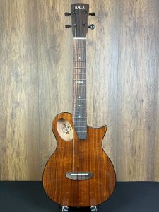 Kala Revelator Night Owl - Solid Top Acacia/Okume Slimline Tenor Ukulele w/Gigbag (38mm nut) #2