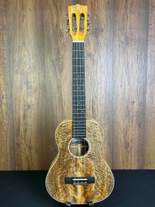 Kala KA-AMNG-TXL All Solid Mango XL Tenor Ukulele (LATTICE BRACING) w/pod case #1