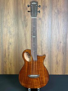 Kala Revelator Night Owl Acacia Top Slimline Tenor Ukulele