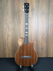 B-STOCK Kala USA Revelator - 'CROW' Alex Beds Sinker Redwood Custom Baritone Ukulele w/case 41140226