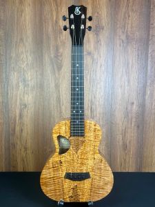 Kanile'a D-1 M ST PRO Premium Curly Mango Super Tenor Ukulele w/gigbag #29958