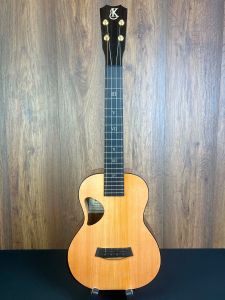 Kanile'a MDC-T "Ala Kaulike" Solid Western Red Cedar/Premium Hawaiian Koa Tenor Ukulele #29862