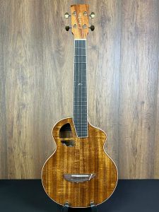 L.Luthier Le Koa Tenor Electro Ukulele All Solid Formosan Koa