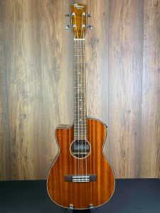 Ohana BK35GCE-LH Left Handed Electro Acoustic All Solid Mahogany Baritone Ukulele