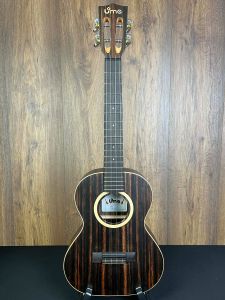 Uma UK-11ST Striped Ebony Tenor Ukulele w/gigbag