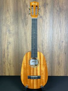 Uma UK-20STP-N Natural Solid Mahogany PINEAPPLE Tenor Ukulele w/Gigbag (38mm nut width)