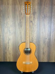 Preowned Kala KA-ABP-8-CTG-E 8 String Electro Baritone Ukulele Solid Cedar Top Gloss