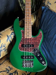 Flight Mini J Bass 23'' Scale Electric Bass Ukulele - British Racing Green