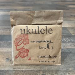 Guadalupe Soprano/Concert Low G Silk Core Ukulele Strings