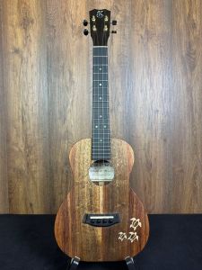 Kanile'a HNS-T Natural - Select Hawaiian Koa Tenor w/Sand Inlays #28774