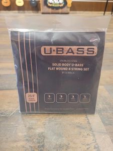 Kala Bass-4FW-SC Solid Body Ukulele Flat Wound Bass Strings