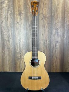 Kala KA-SSEBY-B-CE Solid Spruce top Electro Acoustic Baritone Ukulele with Cutaway