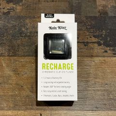 Kala Klipz KK-R-BLK Rechargable Clip On Ukulele Tuner - Black