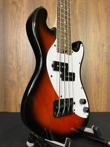 Kala KA-SB-TB-FS Solid Body 4-String Fretted Ubass Tobacco Burst w/gigbag