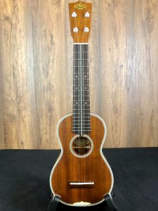 Kiwaya KTS-7 Solid Exotic Mahogany Soprano Ukulele made in Japan