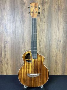 L.Luthier Le Koa Tenor Electro Ukulele All Solid Formosan Koa