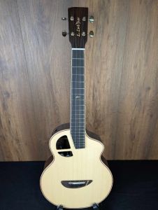 L.Luthier Le Rose Tenor Electro Ukulele Solid Spruce/Indian Rosewood in gigbag #1