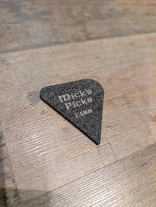 Micks Picks 2.50mm TRIAD Synthetic Felt Ukulele Plectrum (2 Pack)