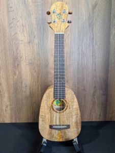 Big Island MP-SLS Traditional Pineapple Series Solid Mango Soprano Ukulele 