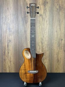 Kala Revelator Night Owl - Solid Top Acacia/Okume Slimline Tenor Ukulele w/Gigbag (38mm nut) #4