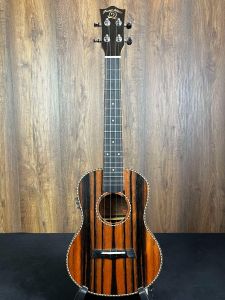 Snail UKT-E598EQ Electro Acoustic Tenor Ukulele Ebony With Free Gigbag