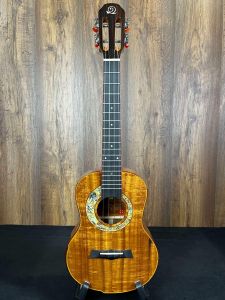 Snail S60T All Solid Flamed Acacia Tenor Ukulele with Gigbag #1