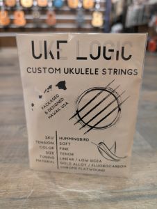 Uke Logic/Ukes With Alex - Hummingbird Low G GCEA Fluorocarbon Tenor Ukulele Strings
