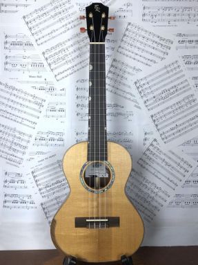 Baton Rouge UTW-T solid spruce and serviceberry tenor ukulele