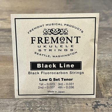 Fremont Black Line Fluorocarbon Strings GCEA Tenor Low G