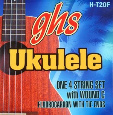 GHS Fingerstyle Flurocarbon Tenor Strings With Wound C - HT20F