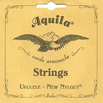Aquila Thundergut Bass Ukulele Strings White 68u