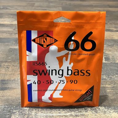 Rotosound RS66S Steel Wound Short Scale Swing Bass Strings